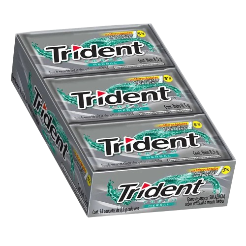 Trident Fresh Herbal x 18